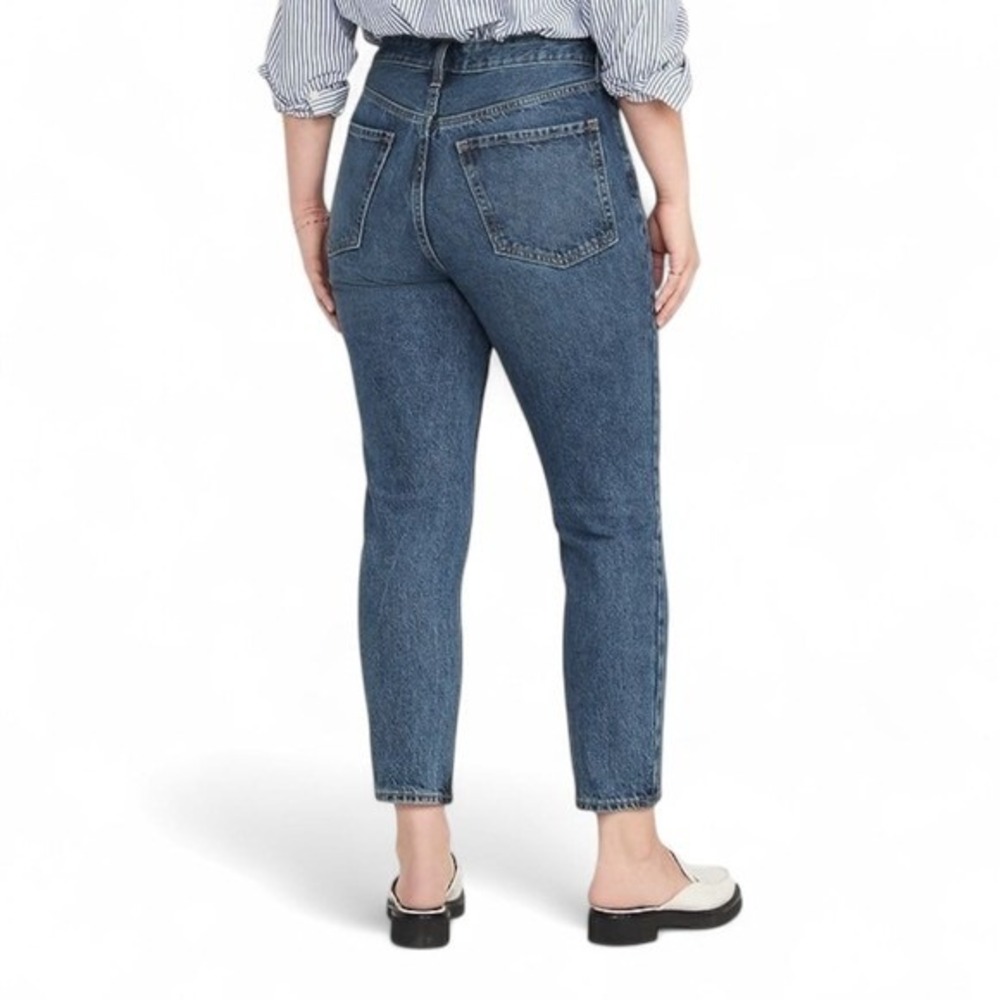 Old Navy High Rise Patchwork Straight Jeans Sz 22W NWOT - Picture 4 of 12